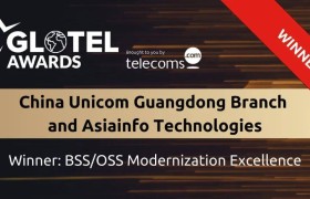 亚信科技、广东联通荣获全球电信业顶级大奖-GLOTEL Award